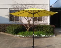 Patio Market Umbrella-9ft steel with title and crank umbrella                               JYF-2708U